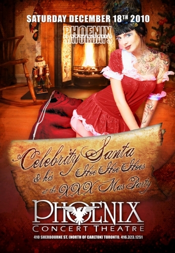 Celebrity Santa & his Hoe Hoe Hoes- XXX Mas Party